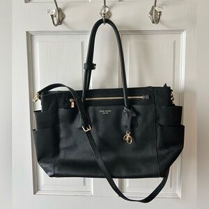 Henri Bendel Miss Bendel Saffiano Large Office Tote Baby Bag